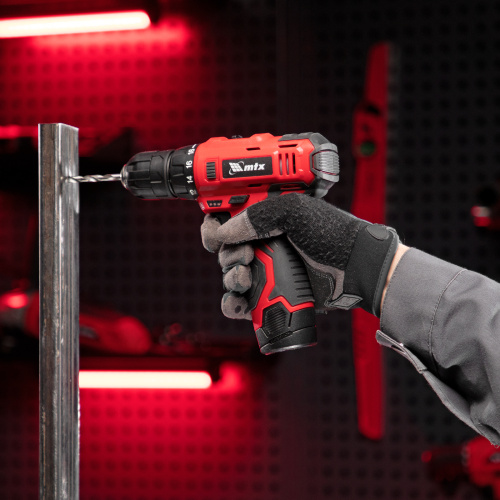 Дрель-шуруповерт аккумуляторная MCDL-12-02P, Li-Ion, 12 В, 2 акк. MTX купить в Москве с доставкой по всей России | ProtosMarket.ru