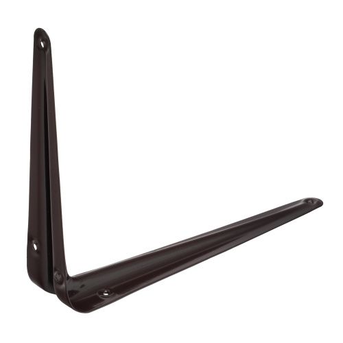Кронштейн угловой с ребром, 175 х 225 мм, коричневый Сибртех купить в Москве с доставкой по всей России | ProtosMarket.ru