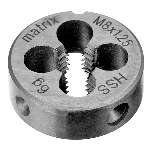 Плашка М8 х 1.25 мм, Р6М5 Matrix купить в Москве с доставкой по всей России | ProtosMarket.ru