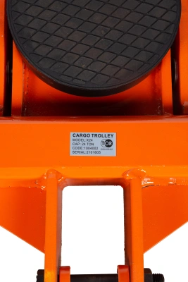 Роликовая платформа поворотная TOR X24 г/п 24 т (с ручкой) купить в Москве с доставкой по всей России | ProtosMarket.ru