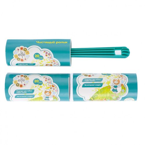 Чистящий ролик для одежды с двумя сменными блоками, 20 слоев, набор Elfe купить в Москве с доставкой по всей России | ProtosMarket.ru