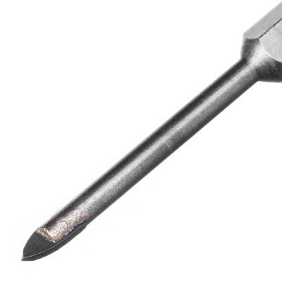 Сверло по керамической плитке и стеклу, 4 мм, шестигранный хвостовик Matrix купить в Москве с доставкой по всей России | ProtosMarket.ru