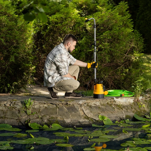 Дренажный насос для чистой воды DPB400, 400 Вт, подъем 11 м, 5500 л/ч Denzel купить в Москве с доставкой по всей России | ProtosMarket.ru