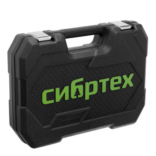 Набор инструментов, 1/2", 1/4", пластиковый кейс, 94 предмета// Сибртех купить в Москве с доставкой по всей России | ProtosMarket.ru