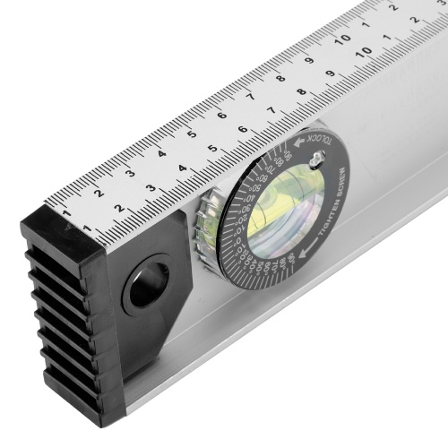 Уровень алюминиевый "Рельс", 1000 мм, 3 глазка (1 поворотный) Matrix купить в Москве с доставкой по всей России | ProtosMarket.ru