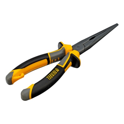 Длинногубцы прямые 205 мм, трехкомпонентные рукоятки Denzel купить в Москве с доставкой по всей России | ProtosMarket.ru