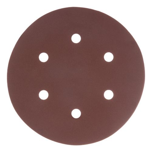 Круг абразивный на ворсовой подложке под "липучку", перфорированный, P 320, 150 мм, 5 шт Matrix купить в Москве с доставкой по всей России | ProtosMarket.ru
