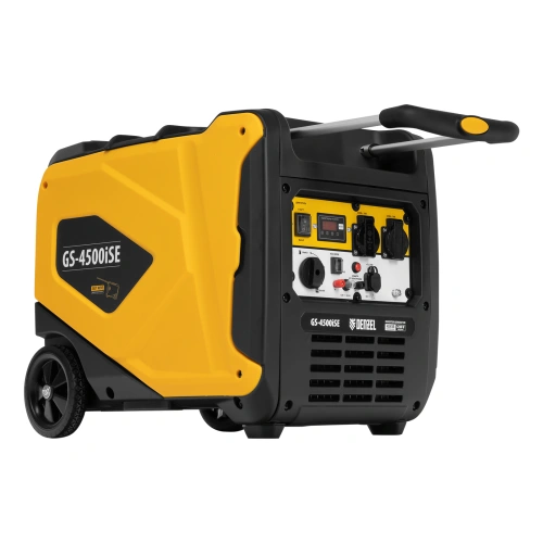 Генератор инверторный GS-4500iSE, 4,5 кВт, 230 В, закрытый корпус, электростартер Denzel купить в Москве с доставкой по всей России | ProtosMarket.ru