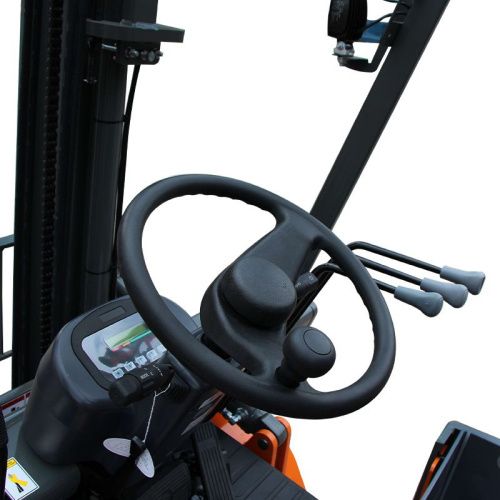 Электрический вилочный погрузчик CPD25-HА2 с тремя линиями гидравлики купить в Москве с доставкой по всей России | ProtosMarket.ru