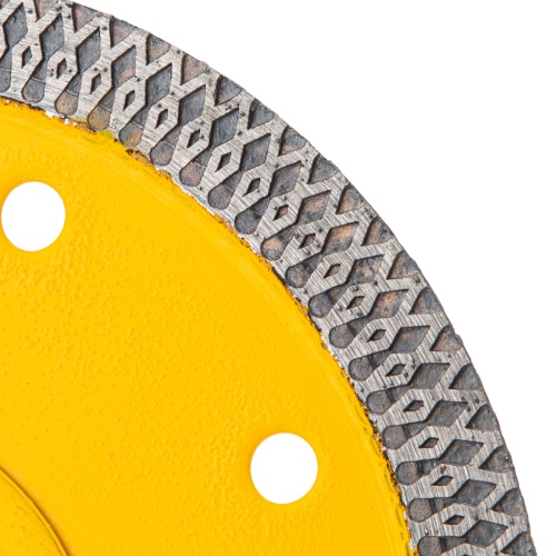 Диск алмазный отрезной 125 х 22,2мм, сплошной, супертонкий, горячий пресс, сухой/мокрый рез// Denzel купить в Москве с доставкой по всей России | ProtosMarket.ru