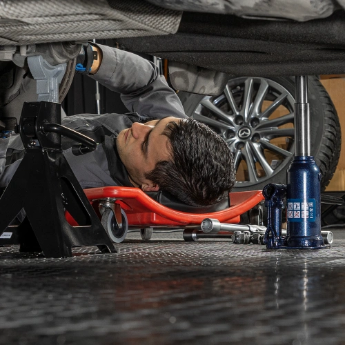 Домкрат гидравлический бутылочный телескопический, 2 т, подъем 170-380 мм Stels купить в Москве с доставкой по всей России | ProtosMarket.ru