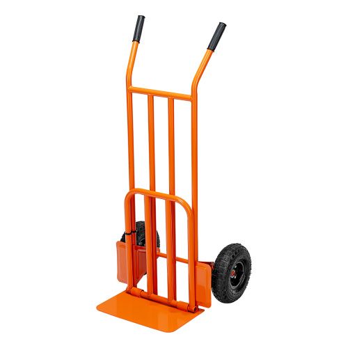 Тележка ручная 2-х колесная, усиленная, г/п 250кг, откидная платформа 530х400мм Сибртех купить в Москве с доставкой по всей России | ProtosMarket.ru