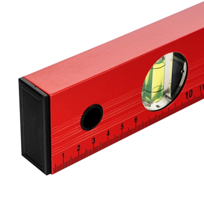 Уровень алюминиевый, 800 мм, 3 глазка, красный, линейка Matrix купить в Москве с доставкой по всей России | ProtosMarket.ru