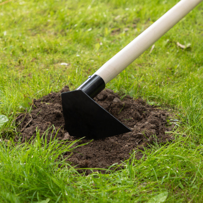 Мотыга стальная, 190 х 120 мм, радиусная, без черенка, Сибртех купить в Москве с доставкой по всей России | ProtosMarket.ru