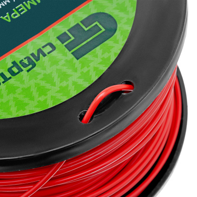 Леска для триммера круглая, на DIN катушке, 2.4 мм х 160 м, Сибртех купить в Москве с доставкой по всей России | ProtosMarket.ru