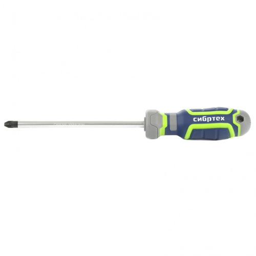 Отвертка PZ3 x 150 мм, CrV, четырехкомпонентная рукоятка Сибртех купить в Москве с доставкой по всей России | ProtosMarket.ru