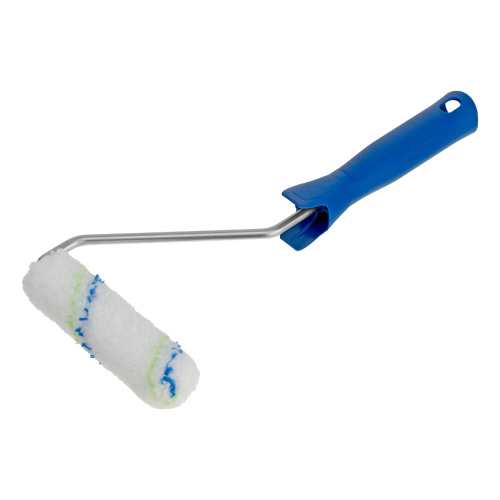 Мини-валик в сборе "Водные краски", 110 мм, ворс 12 мм, D 16 мм, D ручки 6 мм, полиэстер Сибртех купить в Москве с доставкой по всей России | ProtosMarket.ru