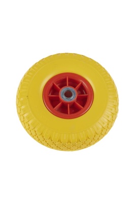 Колесо литое полиуретановое 260 мм PU 1805 с пластиковым ободом (20 мм шариковый подишпник) купить в Москве с доставкой по всей России | ProtosMarket.ru