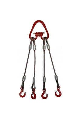 Строп канатный TOR 4СК г/п 25,0 т 2,0 м (опрессовка)