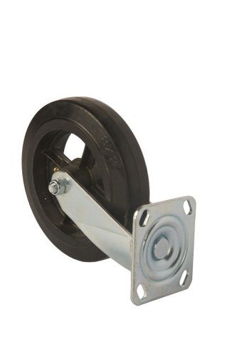 Колесо большегрузное поворотное SCd 80 200 мм обрезиненное (N) купить в Москве с доставкой по всей России | ProtosMarket.ru