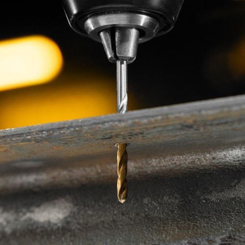 Набор сверл по металлу, 2-8мм, Р6М5-TiN, Golden Tip, 6 шт Denzel купить в Москве с доставкой по всей России | ProtosMarket.ru