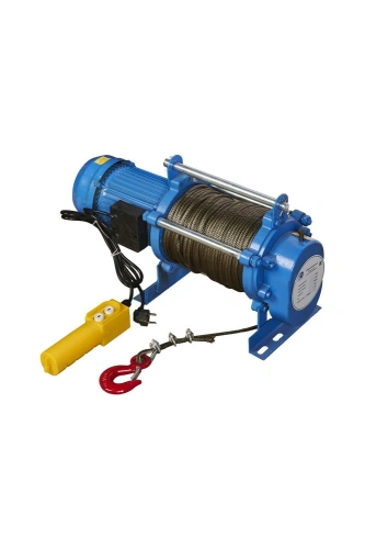 Лебедка электрическая  500 кг 100 м с канатом 220 В TOR KCD купить в Москве с доставкой по всей России | ProtosMarket.ru