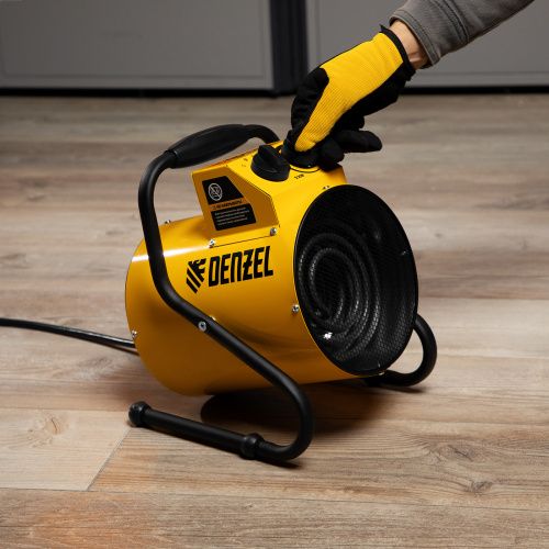 Тепловая пушка SFH-5000, 230 В, 260 м3/ч, вентилятор 3 режима, 3000/4500 Вт Denzel купить в Москве с доставкой по всей России | ProtosMarket.ru