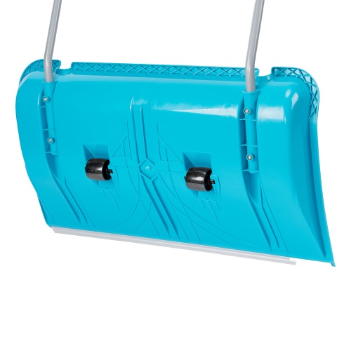 Скрепер для уборки снега, полипропилен, колеса, 750х445х1275 мм, рукоятка с ПВХ, LUXE// Palisad купить в Москве с доставкой по всей России | ProtosMarket.ru