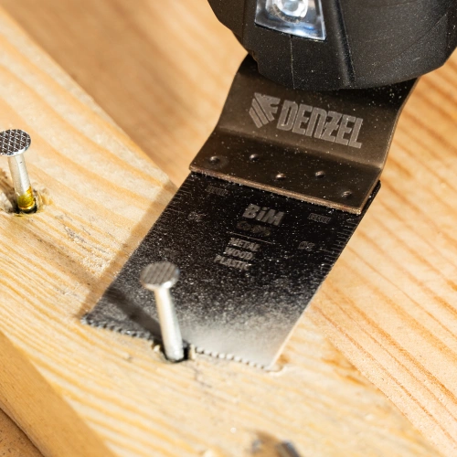 Насадка для МФИ режущая пазовая прямая, BiM, по металлу и дереву, 33 x 1.4 мм, мелкий зуб Denzel купить в Москве с доставкой по всей России | ProtosMarket.ru