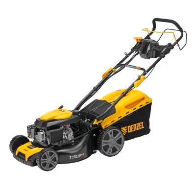 Газонокосилка бензиновая GLD-460SP-VE, 146 см3, шир. 46см, привод, вариатор, эл.старт, 60 л Denzel купить в Москве с доставкой по всей России | ProtosMarket.ru