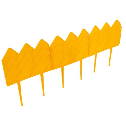 Бордюр "Уютный", 14х310 см, желтый, Palisad купить в Москве с доставкой по всей России | ProtosMarket.ru