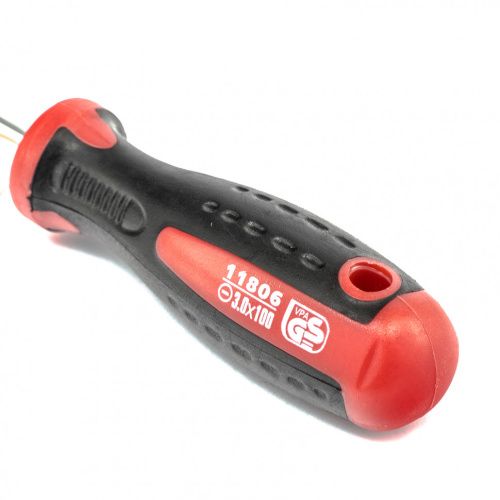 Отвертка Profi, SL3 х 100 мм, S2, двухкомпонентная рукоятка Matrix купить в Москве с доставкой по всей России | ProtosMarket.ru