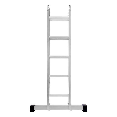 Лестница шарнирная алюминиевая, 2 х 4 + 2 х 5, Сибртех купить в Москве с доставкой по всей России | ProtosMarket.ru