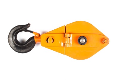 Блок монтажный однорольный с  крюком TOR HQG(L) K1-1,0 т с откидной щекой (G) купить в Москве с доставкой по всей России | ProtosMarket.ru