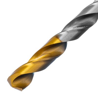 Сверло спиральное по металлу 8,5 х 165 мм, Р6М5, Golden Tip, удлиненное Denzel купить в Москве с доставкой по всей России | ProtosMarket.ru