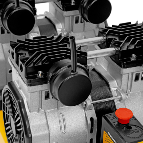 Компрессор безмасляный, малошумный DLS 2200/50, 2200 Вт, 2x1100, 50 л, 380 л/мин Denzel купить в Москве с доставкой по всей России | ProtosMarket.ru