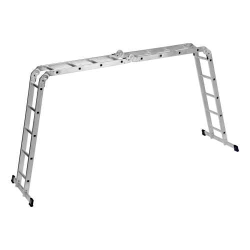 Лестница шарнирная алюминиевая, 2 х 4 + 2 х 5, Сибртех купить в Москве с доставкой по всей России | ProtosMarket.ru