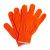 Перчатки трикотажные, акрил, оранжевый, оверлок Сибртех купить в Москве с доставкой по всей России | ProtosMarket.ru