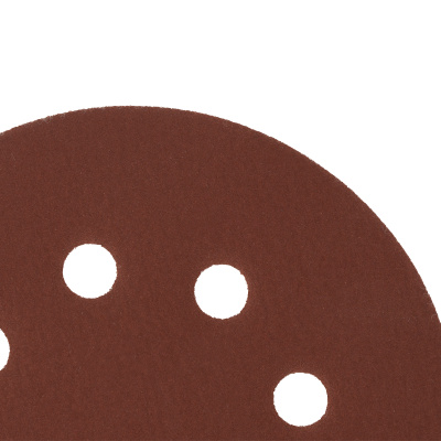 Круг абразивный на ворсовой подложке под "липучку", перфорированный, P 400, 125 мм, 5 шт Сибртех купить в Москве с доставкой по всей России | ProtosMarket.ru