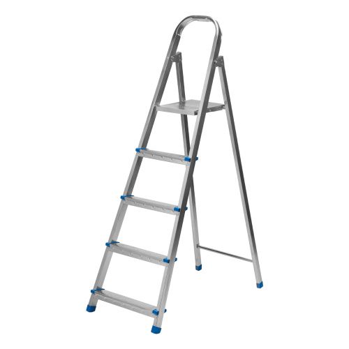 Стремянка, 5 ступеней, стальная, оцинкованная Сибртех купить в Москве с доставкой по всей России | ProtosMarket.ru