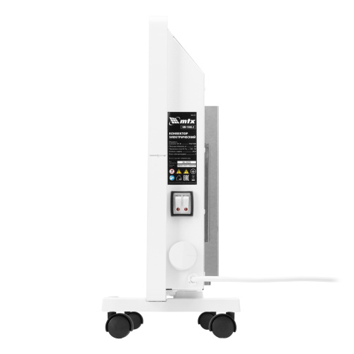 Конвектор электрический КМ-1500.2, 230 В, 1500 Вт, X-образный нагреватель, колеса, термостат MTX купить в Москве с доставкой по всей России | ProtosMarket.ru