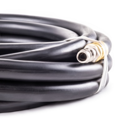 Резиновый маслостойкий воздушный шланг с фитингами Rapid, 20 бар, 15х9 мм, 5 м. AERO купить в Москве с доставкой по всей России | ProtosMarket.ru