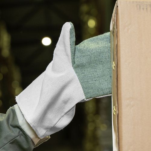 Рукавицы х/б с брезентовым наладонником, 2 размер Сибртех купить в Москве с доставкой по всей России | ProtosMarket.ru