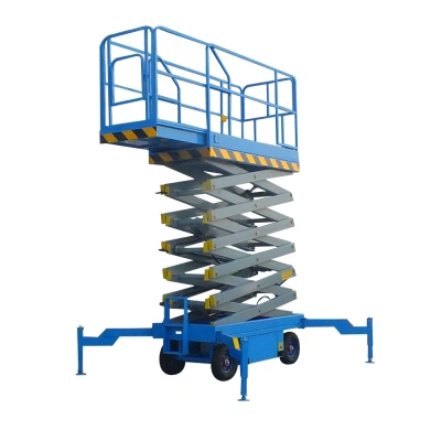 Подъемник ножничный самоходный аккумуляторный 500 кг, 9/11 м, 24/85 В/Ач TOR SJY-0,5-9DC по ценам производителя в Москве с доставкой по всей России