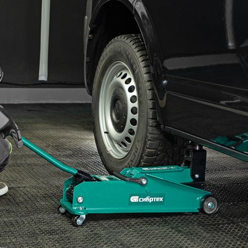 Домкрат гидравлический подкатной, 3 т, 192-532 мм, SUV Сибртех купить в Москве с доставкой по всей России | ProtosMarket.ru