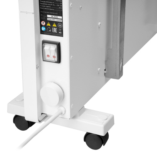 Конвектор электрический КМ-1500.2, 230 В, 1500 Вт, X-образный нагреватель, колеса, термостат MTX купить в Москве с доставкой по всей России | ProtosMarket.ru