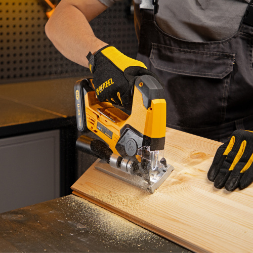 Лобзик аккумуляторный CJ-80, 18В Li-Ion Denzel купить в Москве с доставкой по всей России | ProtosMarket.ru