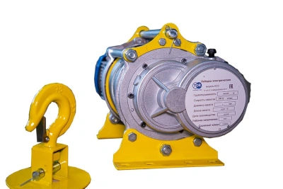 Лебедка электрическая  300/600кг  60/30м с канатом 220В 24м/мин алюминиевый корпус TOR KCD (TSA) по ценам производителя в Москве с доставкой по всей России