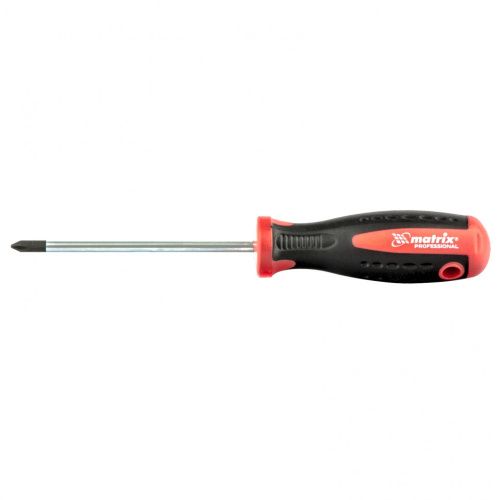 Отвертка Profi, PH1 х 100 мм, S2, двухкомпонентная рукоятка Matrix купить в Москве с доставкой по всей России | ProtosMarket.ru