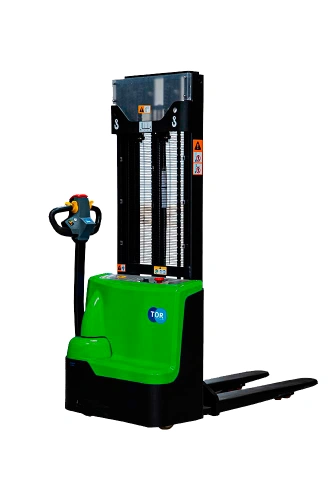 Штабелер самоходный 1,5 т 4,0 м TOR WS15H-4000SC PRO Li-ion 24/60 В/Ач контр. скорости подъема по ценам производителя в Москве с доставкой по всей России